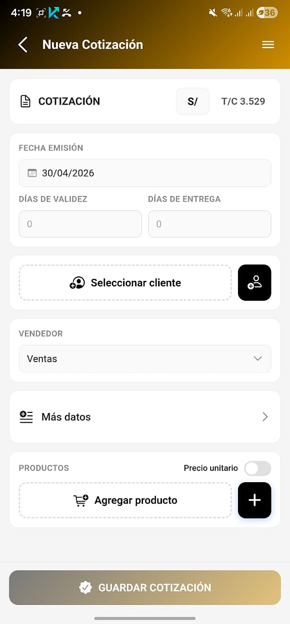 SIFE App cotización