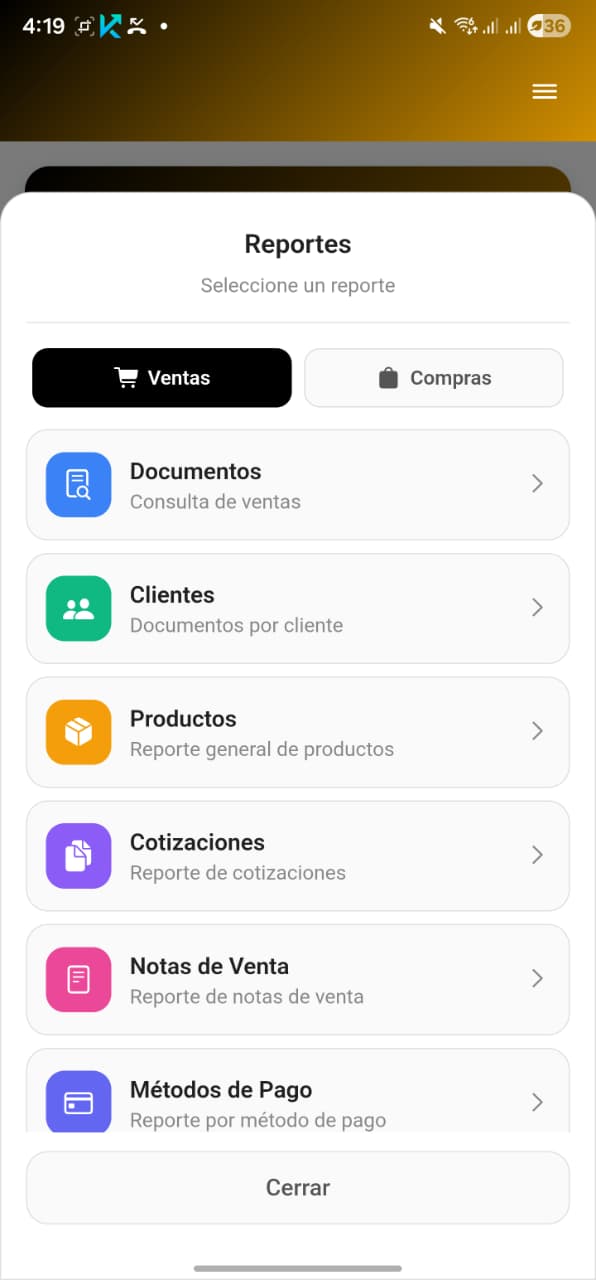 SIFE App reportes